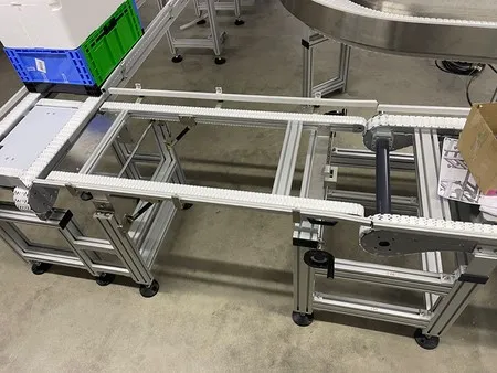 Transportador Transversal/Banda Modular Transversal
